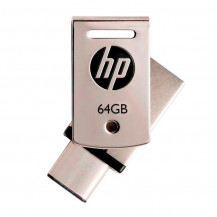 Pen Drive 64gb USB 3.1 + Tipo C X5000M - HP