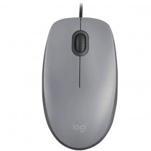 Mouse com Fio USB Silent M110 Cinza -  Logitech