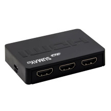 Mini Switch HDMI 3x1 4K e 3D SM-SW300 Preto - Sumay