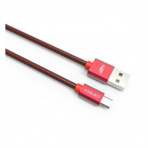 Cabo Micro USB 2,0A 2m CB-200RD Vermelho - C3TECH