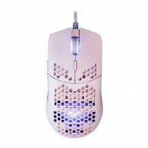 Mouse Gamer Dyon-X Ultra Leve 7 Botões MS322s Rosa - Oex