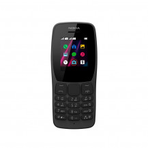 Celular Nokia 110 com 32Mb Câmera Vga Dual SIM Rádio FM NK006 Preto - Nokia