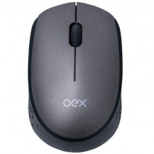Mouse Bluetooth e Wireless Óptico 1000 Dpi Cozy MS602 Prata - Oex