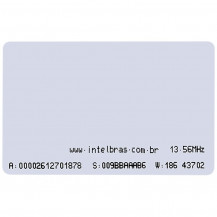 Cartão RFID 1356mhz TH2000 Mifare - Intelbras
