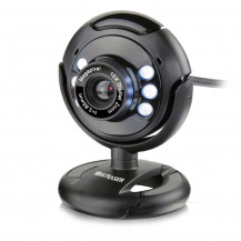 Webcam Nightvision WC045 Plug E Play 16Mp Microfone Usb Preto - Multilaser